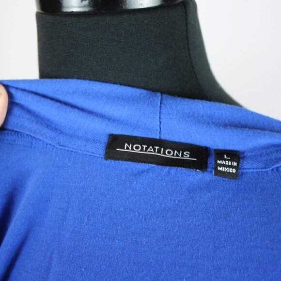 Notations Top Cardigan Combo Blue Sequins … - Picture 6 of 6